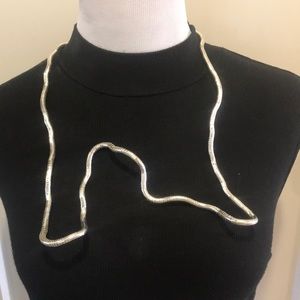 2 Silver adjustable Necklaces